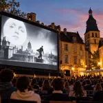 Sarlat Open Air Cinema Festival. Foto IA